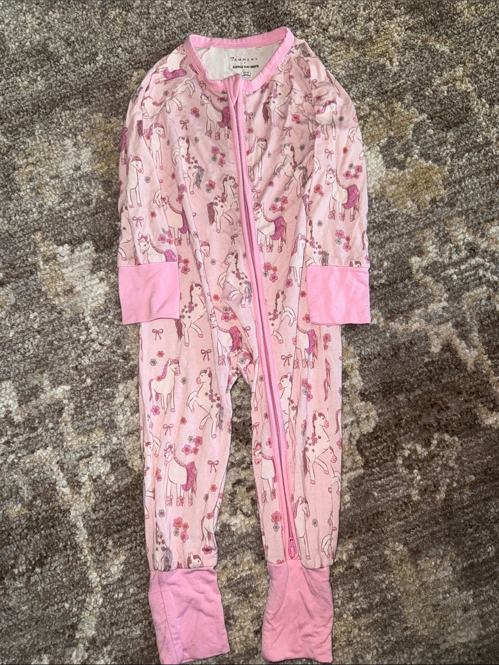 In my jammers girly horse bamboo